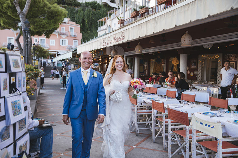 Catholic Wedding in Positano