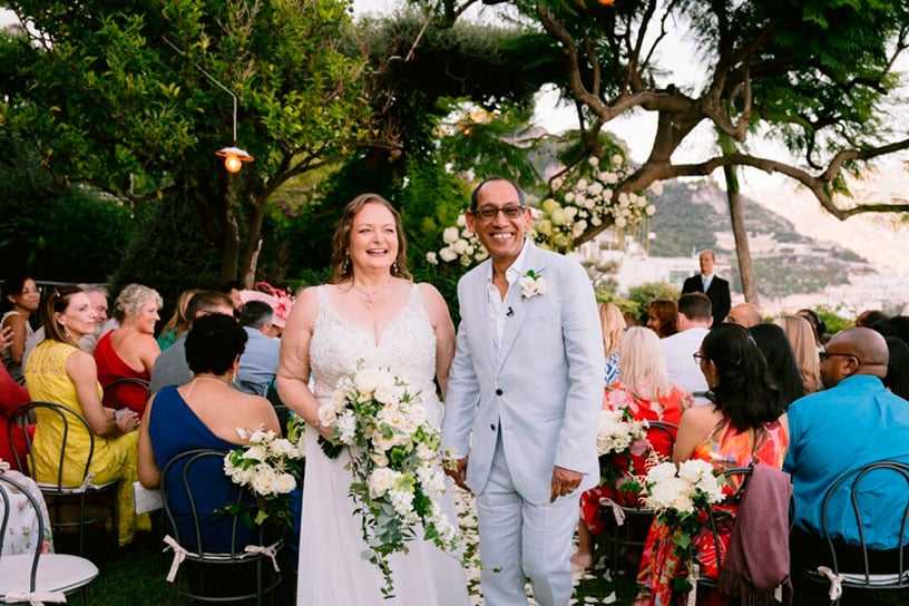 Symbolic Wedding in Amalfi