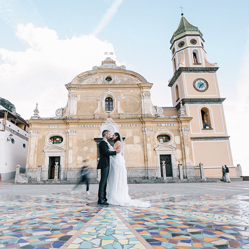 Marriage in the catholic church Amalfi Coast